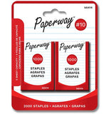 2 packs of 1000 #10 staples/pins