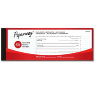 50 page invoice/receipt booklet