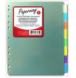 Pack of 8 dividers/dividers 8.5 x 11 in.
