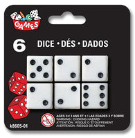 White dice pk6