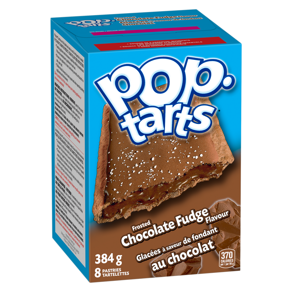 Kellogg's Pop-Tarts glacées à saveur de fondant au chocolat 384g