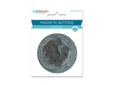 Craft Medley magnet buttons 10mm pk20