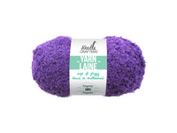Needle Crafters plush yarn (purple)