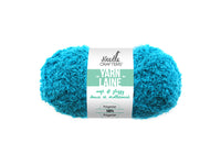 Needle Crafters plush yarn (turquoise)