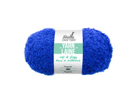 Needle Crafters plush yarn (royal blue)
