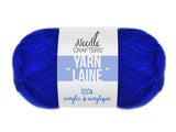 Needle Crafters laine acrylique (bleue royale)