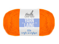 Needle Crafters acrylic yarn (pumpkin orange)