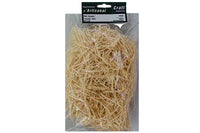 Synthetic decorative straw, natural color