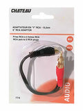 6 in. RCA ''Y'' wire/adapter.