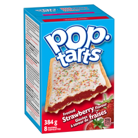 Kellogg's Pop-Tarts glacées à saveur de fraises 384g