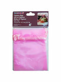 Decorative organza bag, pale pink, 5 x 6.5 in.