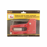 Manual stapler and staples