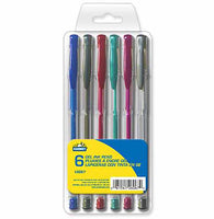 Pack of 6 gel ink pencils