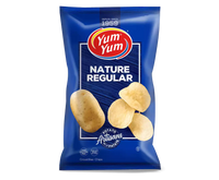 Yum Yum plain potato chips 150g