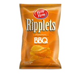 Yum Yum Ripplets BBQ Chips 150g